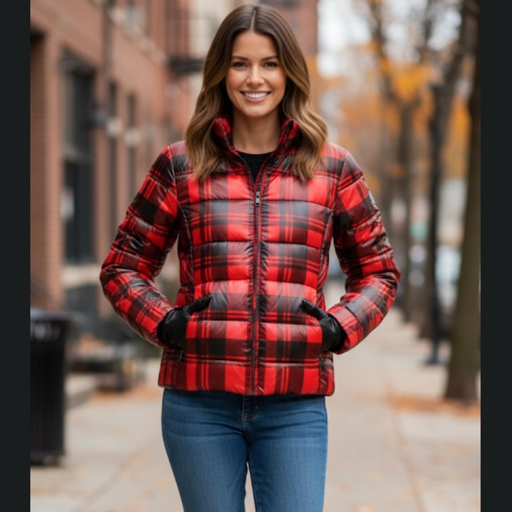 Aqua winter packable water resistant‎ puffer jacket